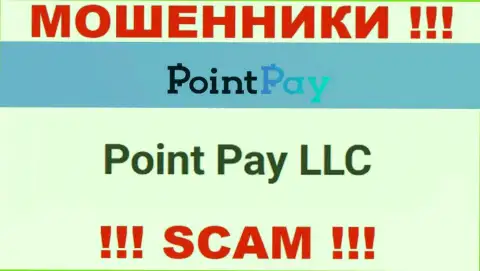 Поинт Пэй ЛЛК - это юридическое лицо internet-махинаторов PointPay