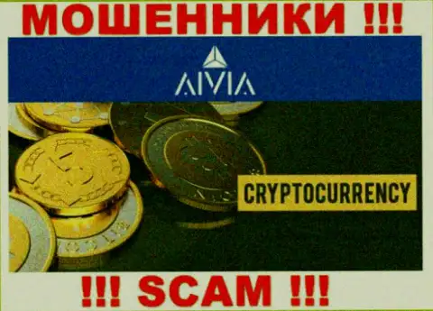 Aivia, орудуя в сфере - Crypto trading, обдирают клиентов