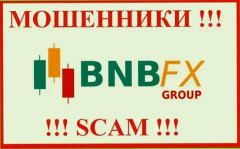 Логотип МОШЕННИКА BNB-FX Com