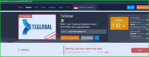 Обзорная статья о неправомерных проделках мошенников TXGlobal Com, будьте очень осторожны ! РАЗВОД !!!