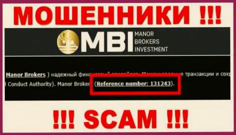 Хоть ManorBrokers Investment и предоставляют на информационном портале лицензию, помните - они все равно КИДАЛЫ !!!