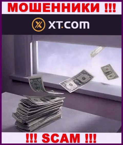 Если вдруг ожидаете доход от работы с брокерской компанией XT Com, то тогда не дождетесь, указанные ворюги обворуют и Вас