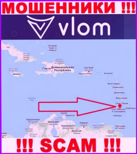 Контора Влом - это мошенники, пустили корни на территории Saint Vincent and the Grenadines, а это офшор