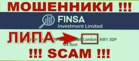 Финса - это МОШЕННИКИ, оставляющие без средств доверчивых клиентов, оффшорная юрисдикция у компании липовая