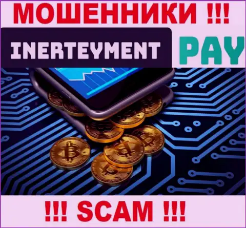 Направление деятельности Inerteyment Pay: Платежная система - хороший заработок для интернет-мошенников