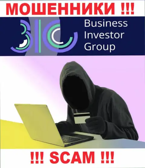 Не стоит доверять ни единому слову агентов BusinessInvestorGroup Com, они internet-мошенники