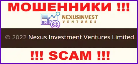 Нексус Инвест Вентурес Лимитед - это интернет-лохотронщики, а руководит ими Nexus Investment Ventures Limited