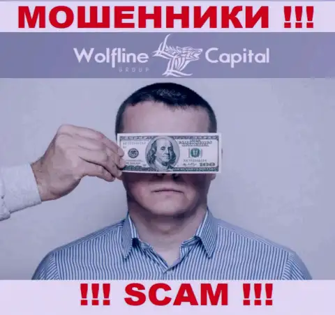 Деятельность Wolfline Capital НЕЗАКОННА, ни регулятора, ни разрешения на осуществление деятельности НЕТ