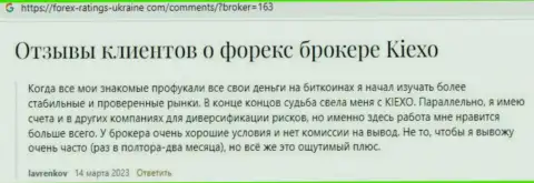 Некоторые отзывы о организации Киехо, опубликованные на сайте Forex Ratings Ukraine Com